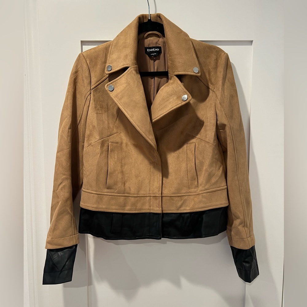 Faux Suede One of a Kind Biker Jacket
